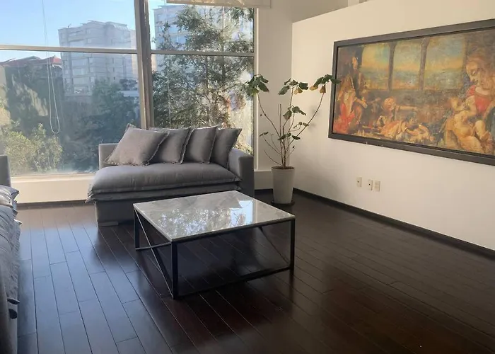 Lindo Depa 2 Rec Bosques Con Jardin Y Gym Apartamento México DF
